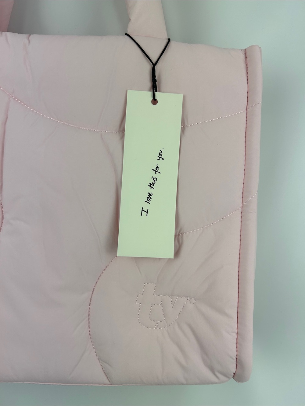 Thirty Years Drift Tote in Blush - Picture 2 of 8